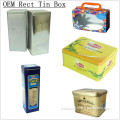 OEM Rect Tin Packing/Box Custom Size/Factory Outlet/Jbl Metal Packing